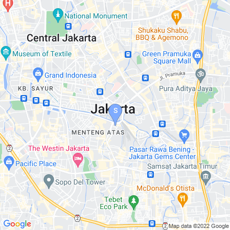 Map showing location of Reddoorz test@rsnet
