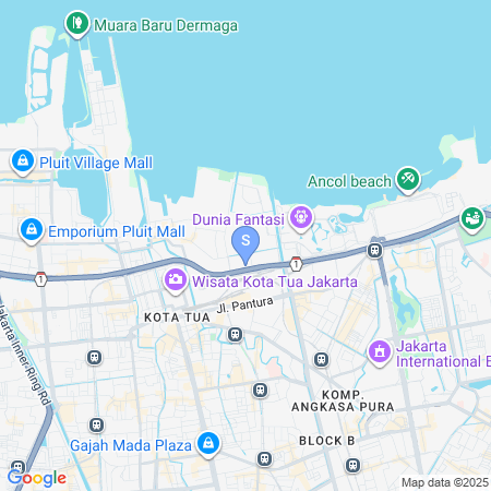 Map showing location of Reddoorz test@par061