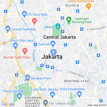 Map showing location of Reddoorz test@azh15